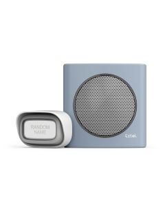 diBi Flash Chime Soft blu Portata 200 m., IP44, Allarme di basso consumo sei suoni volume regolabile - Extel - 081740