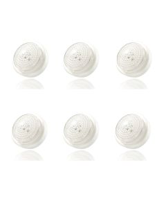 Set di 6 lampada a spinta 3 LED bianchi vari usi