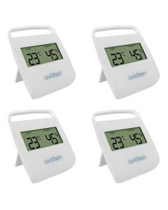 Set di 4 sensore di temperatura e umidità per interni