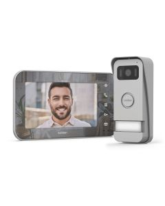 Videocitofono a colori Maya a 2 fili con design ecologico e doppio controllo a effetto specchio - Avidsen - 112291