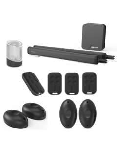 Kit Apricancello per cancelli a battente TEHA a 24 V - Ante fino a 1,75 mt./ 175 Kg + 2 Telecomandi e 2 Fotocellule supplementari