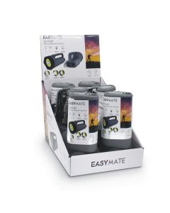 Confezione di 6 torce da esterno da 8 watt con power bank - Easymate - 330303