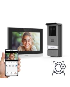 Videocitofono Smart filare con riconoscimento facciale Thomson Smart Face - Thomson - 512278