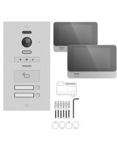 Videotelefono collettivo per 2 appartamenti - Philips WelcomeHive Pro 2