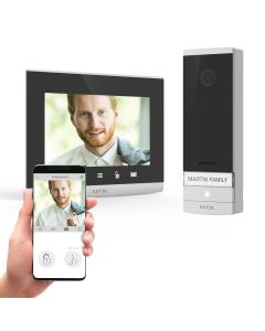 Videotelefono cablato e connesso con QR Code - Connect 2 - Extel - 720324
