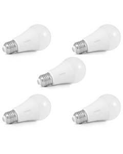 Set di 5 lampadine smart con attacco E27 - 9 W / 900 lumen - Avidsen