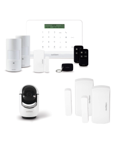 Kit di allarme collegato senza fili HomeSecure per appartamenti T2/T3
