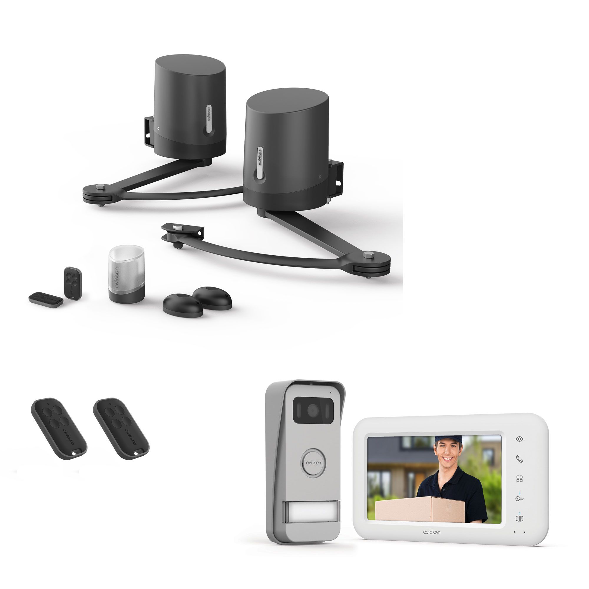 Un kit 100% connesso per gestire il vostro cancello e accogliere i vostri ospiti con un videotelefono
