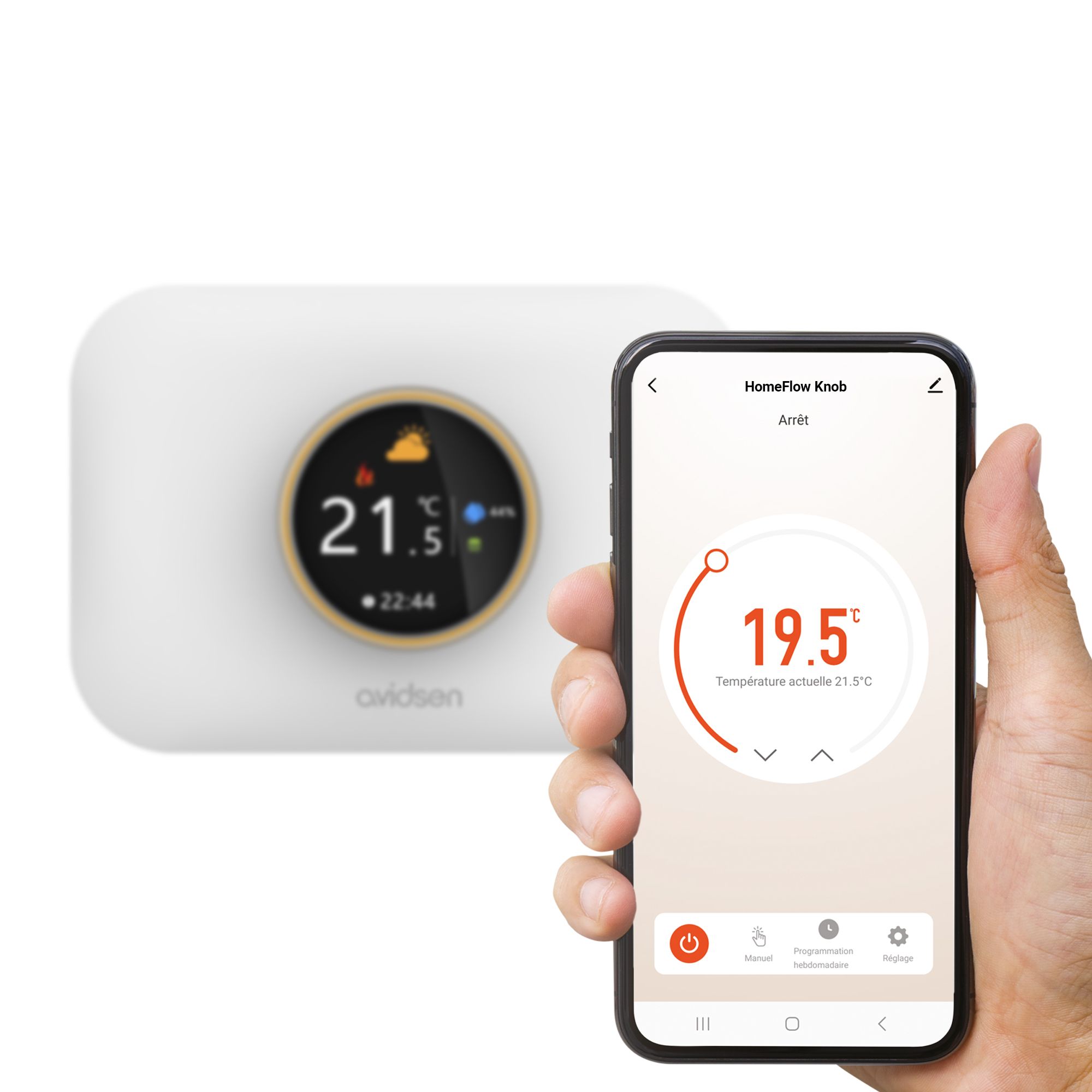 Rimanete in controllo con l'applicazione Avidsen Home