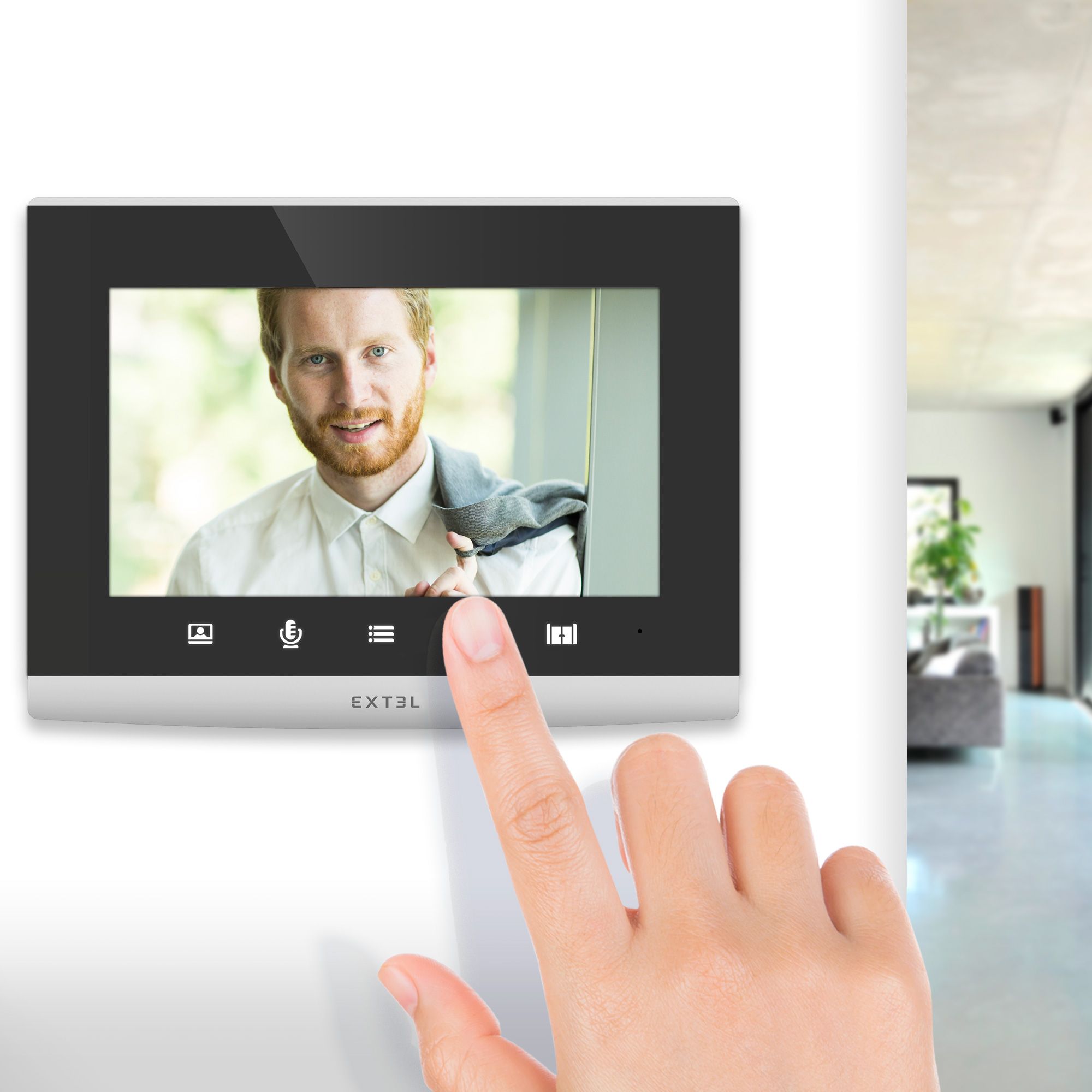 Il monitor Connect 2 per accogliere il visitatore
