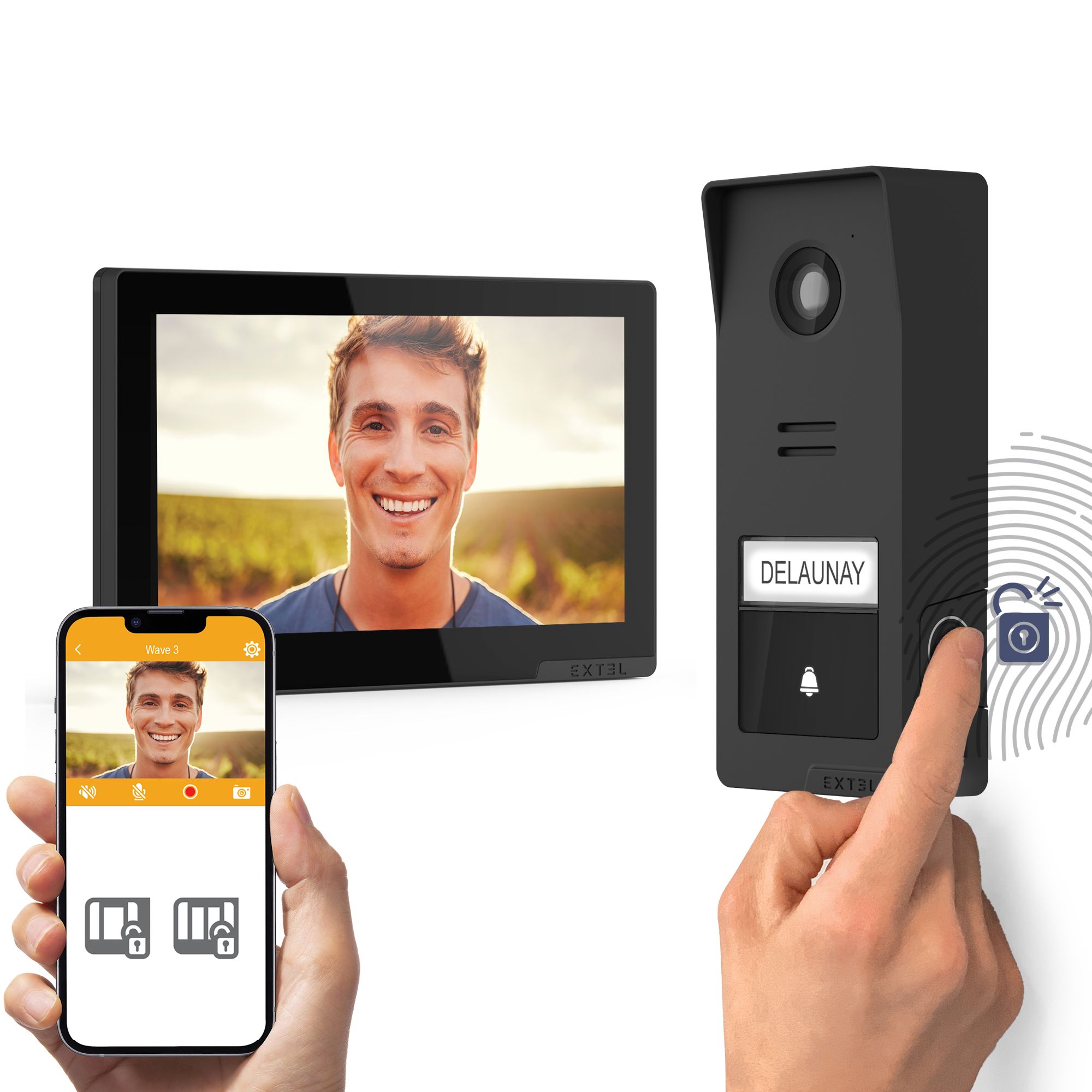 Semplificare l'arrivo con il lettore di impronte digitali