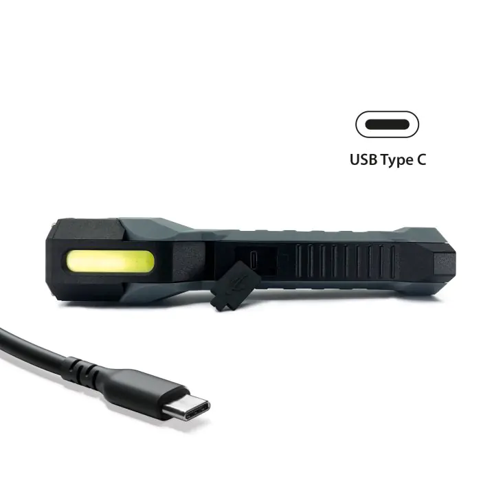 Lampada frontale a LED ricaricabile Aiperq, super luce frontale rossa, bianca, blu e verde, 9
