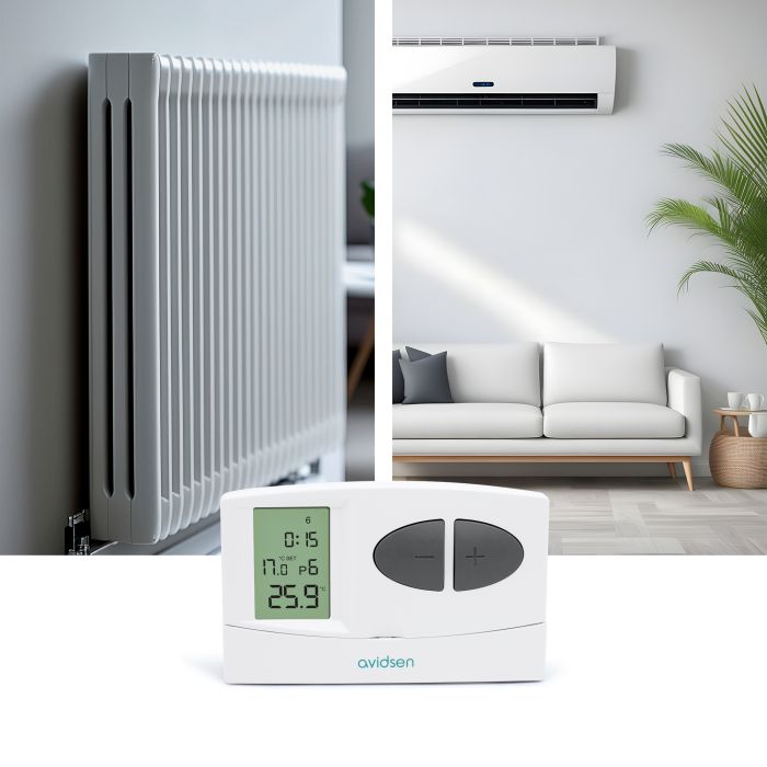 Set di 3 termostato digitale Avidsen