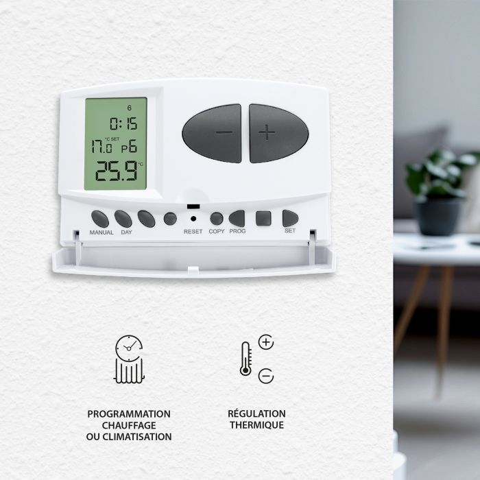 Set di 3 termostato digitale Avidsen