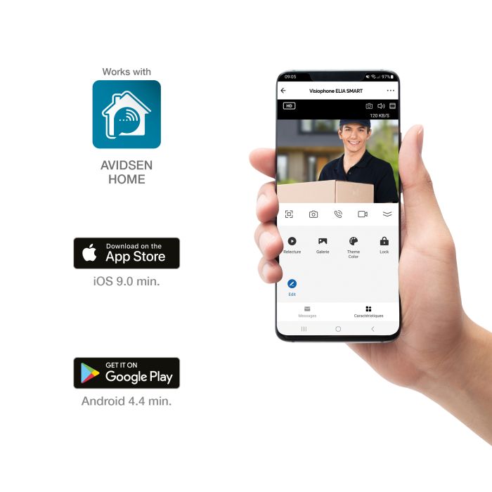 Videocitofono wifi  - Elia Smart - Avidsen - 112292