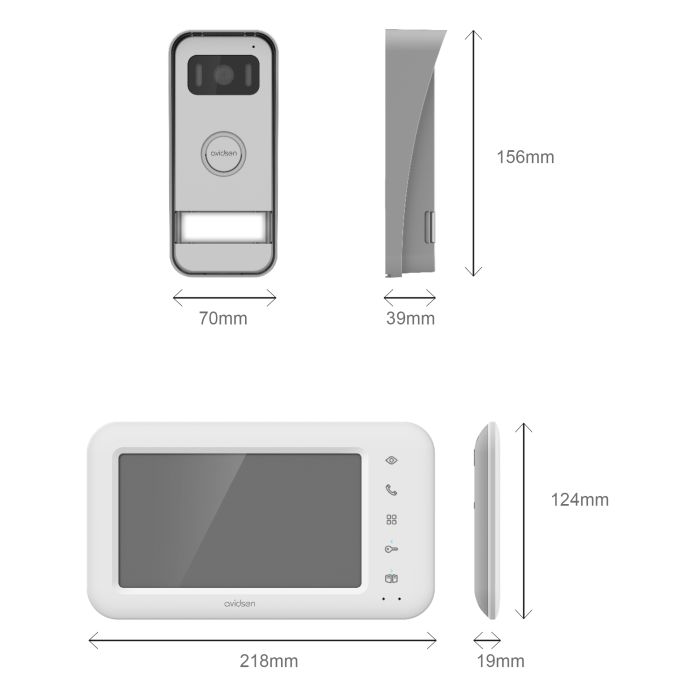 Videocitofono wifi  - Elia Smart - Avidsen - 112292