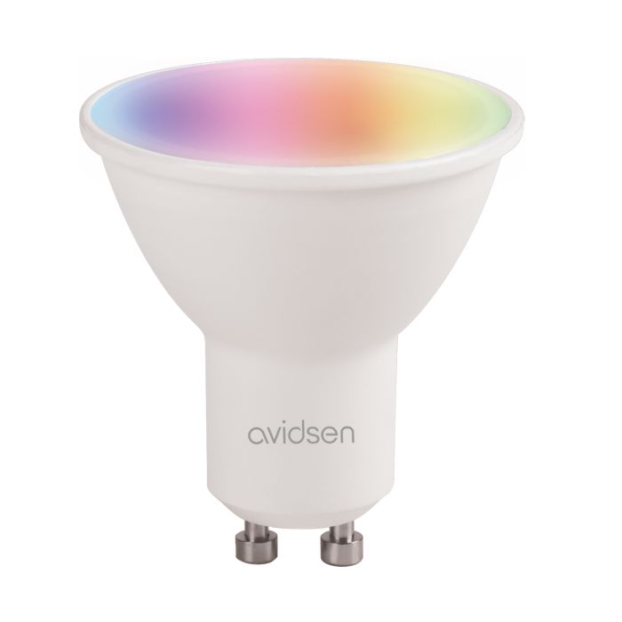 Set di 3 connected bulb Avidsen Home GU10 base