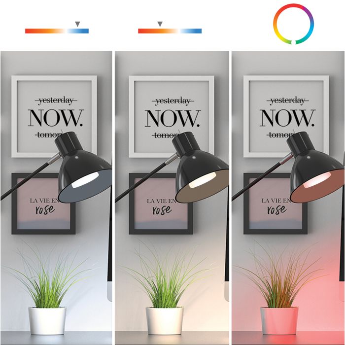 Set di 3 connected bulb Avidsen Home GU10 base