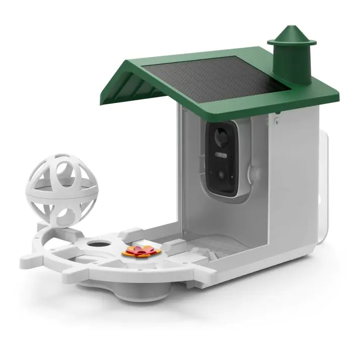 Mangiatoia Per Uccelli Con Fotocamera Integrata – BBPECO Mangiatoia Intelligente Per Osservare Gli Uccelli - 3