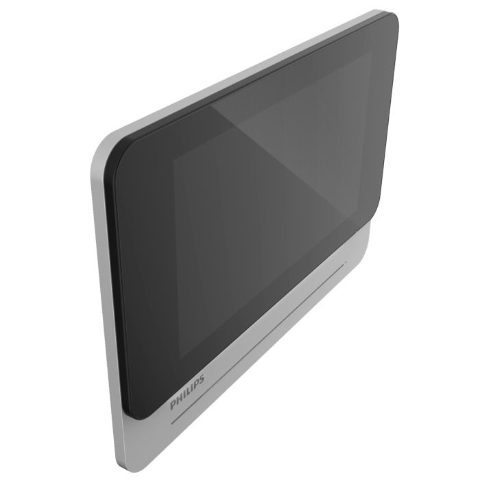Kit Videocitofono Bifamiliare Wi-Fi Connesso Philips - Espandibile, Monitor Touch Screen 7’’, Apertura Badge RFID, Visione Notturna con Alimentatore a spina