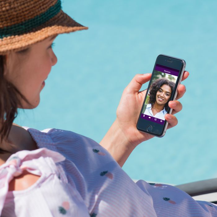 Kit Videocitofono Bifamiliare Wi-Fi Connesso Philips - Espandibile, Monitor Touch Screen 7’’, Apertura Badge RFID, Visione Notturna con Alimentatore a spina
