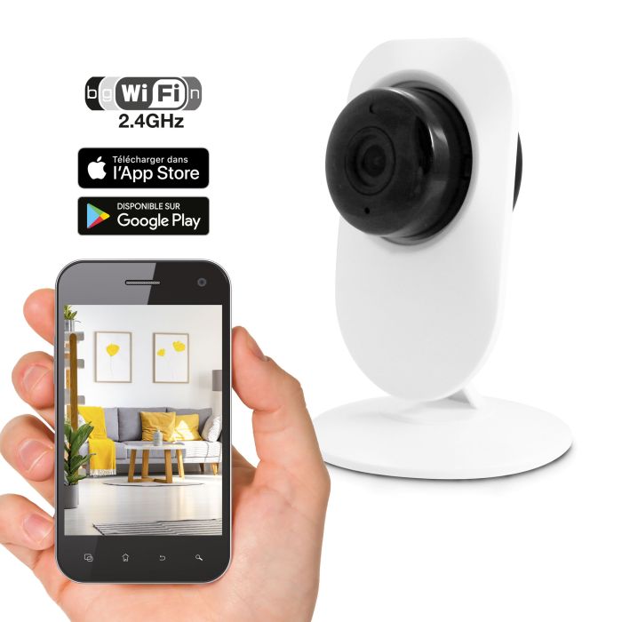 Telecamera IP WiFi 720p per uso interno Proteggere l'applicazione domestica - Avidsen - 623380