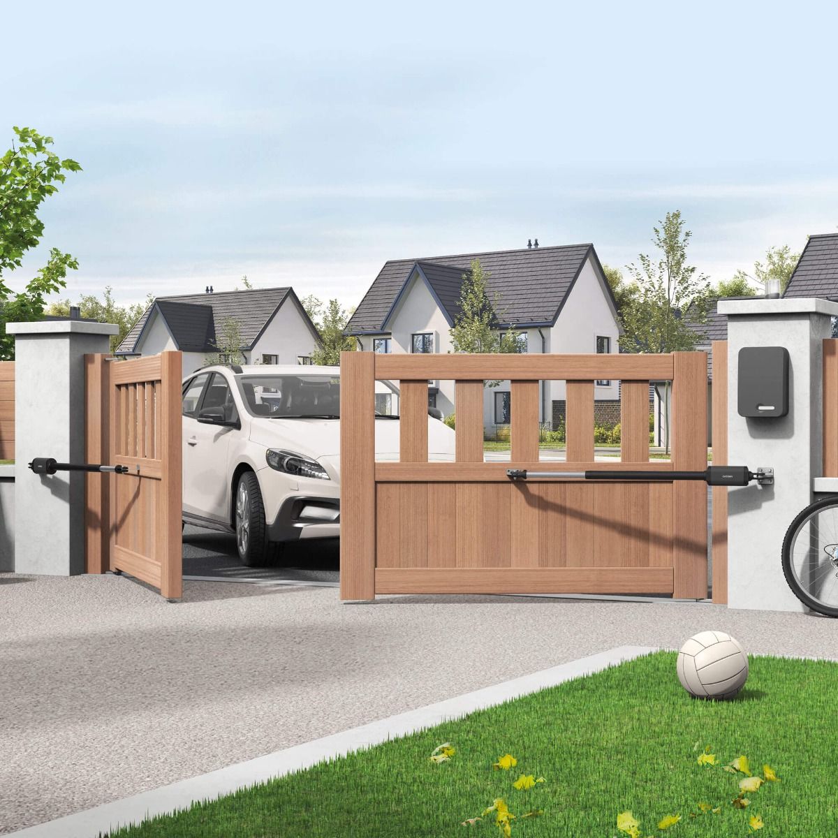 Aprite il vostro cancello dal vostro citofono audio o video