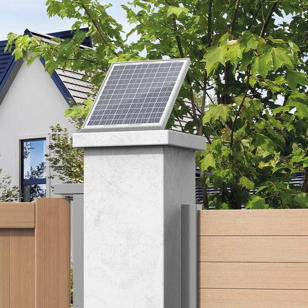 Funzionamento semplice per questo kit solare
