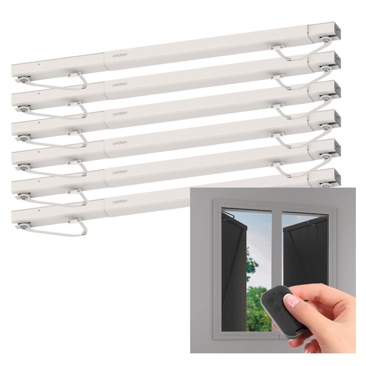 Set da 6 per automatizzare 2 finestre