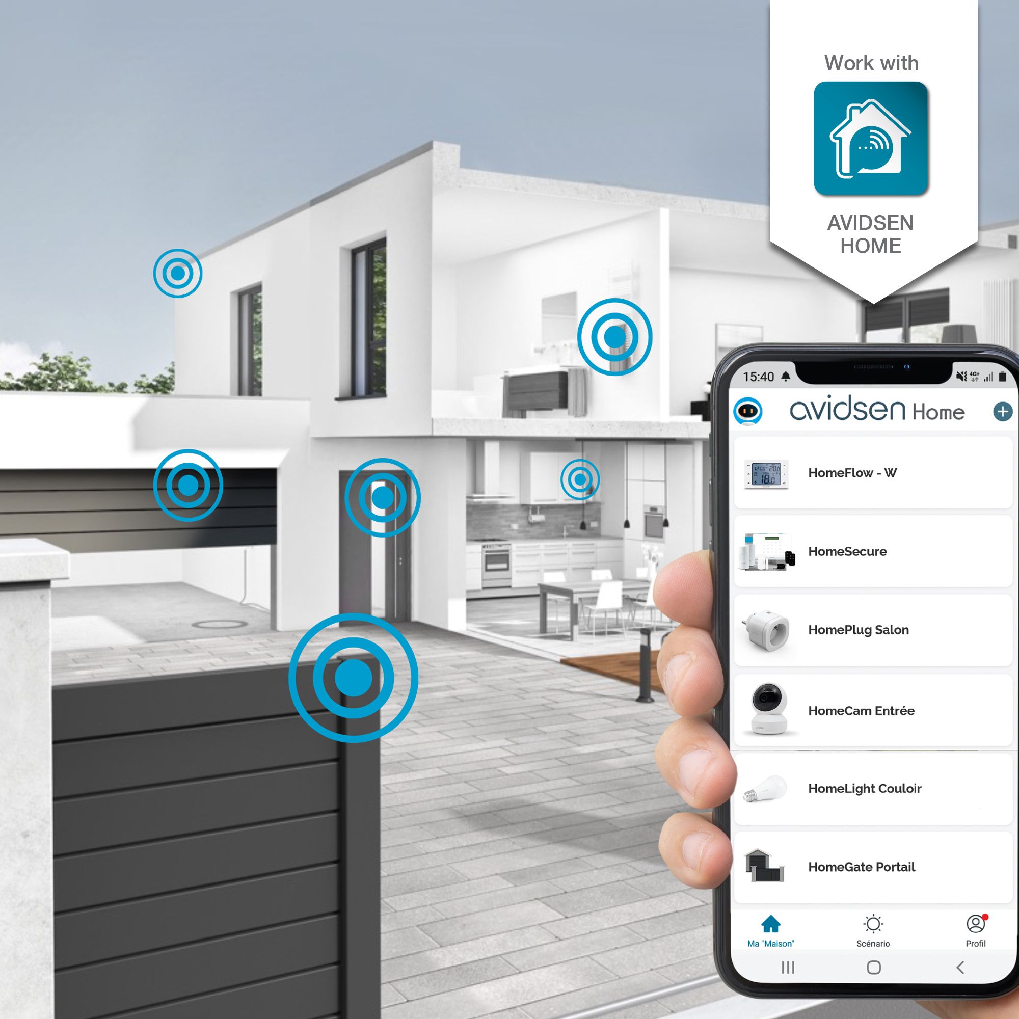Integrare l'ecosistema Avidsen Home