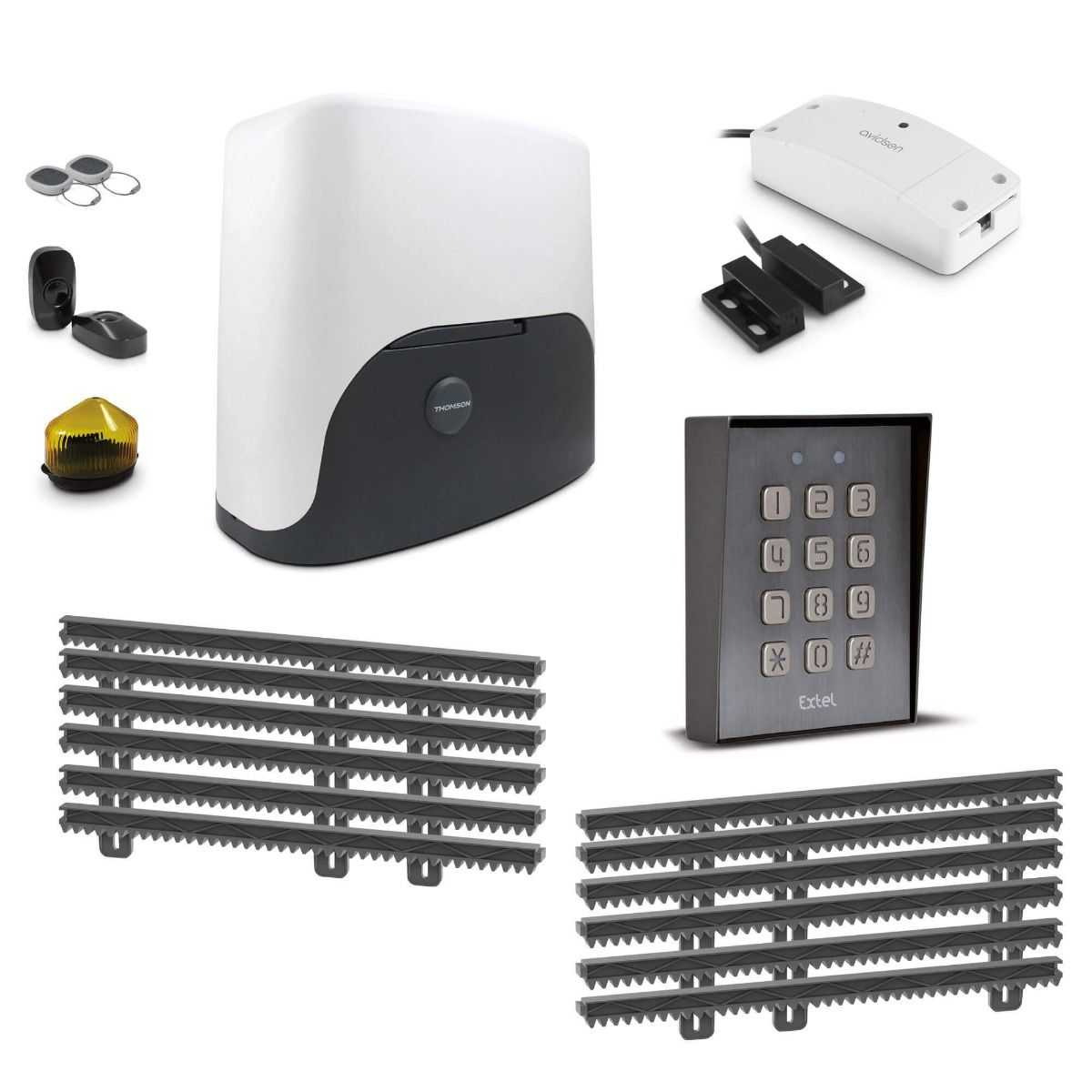 Un kit completo per il tuo cancello di 6 m