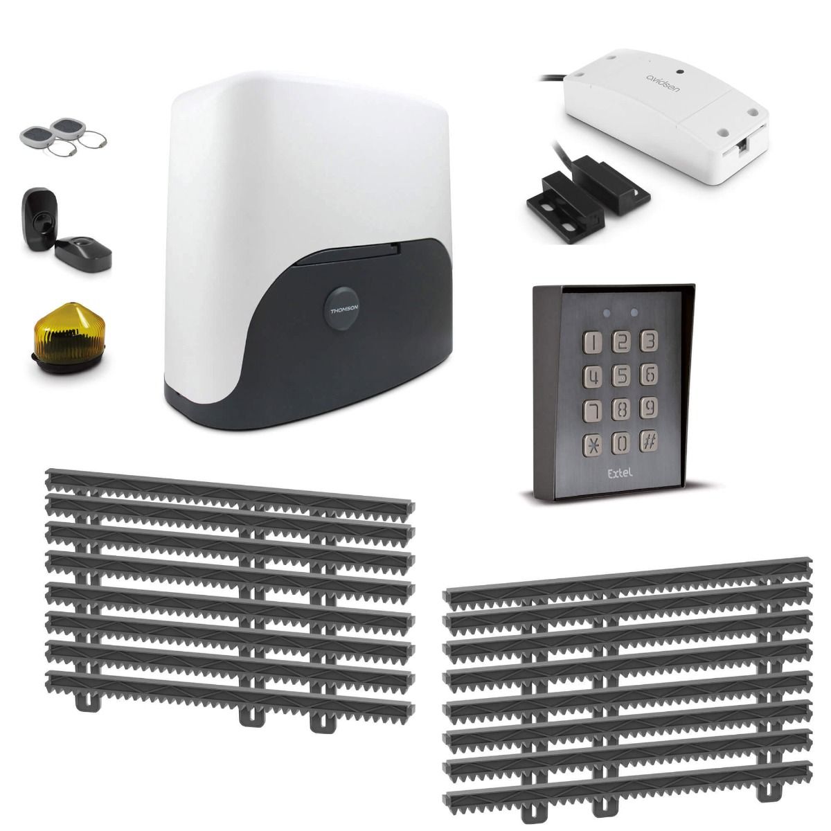 Un kit completo per il tuo cancello di 8 m