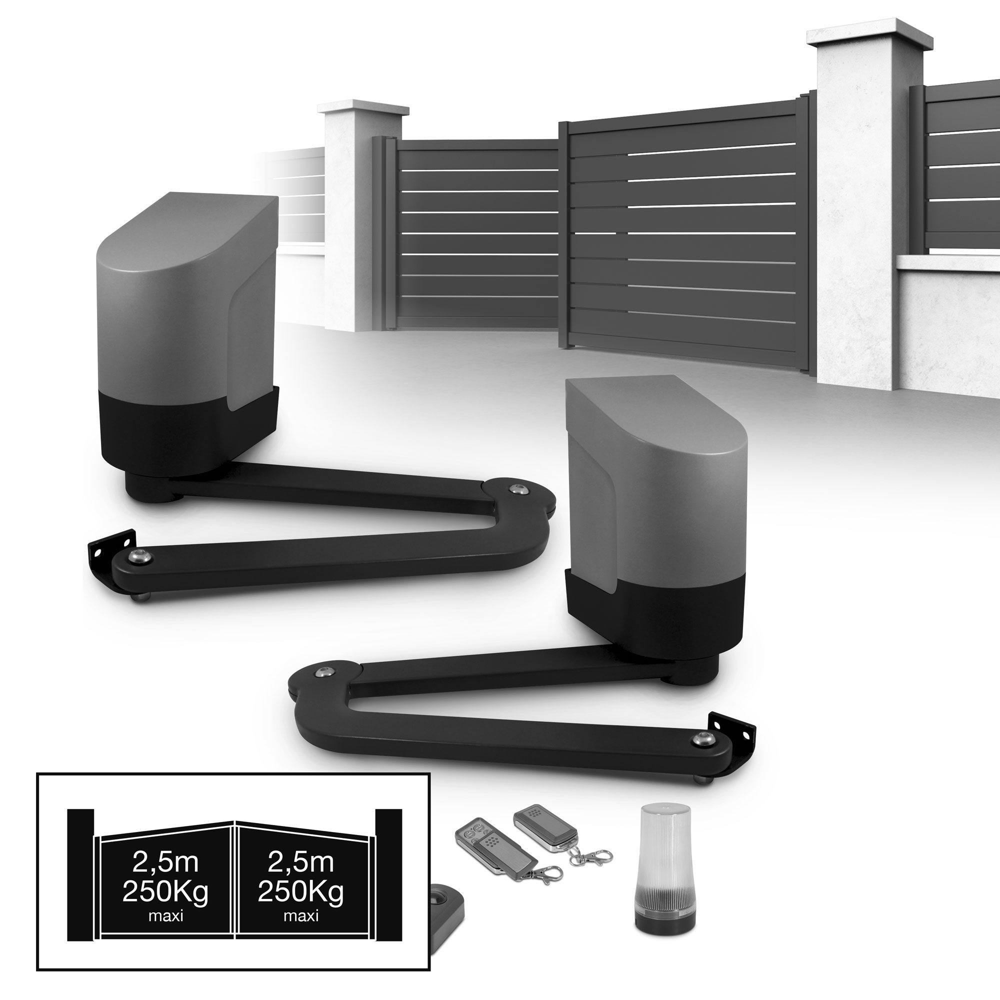 Cancelli compatibili con il nostro kit di motorizzazione