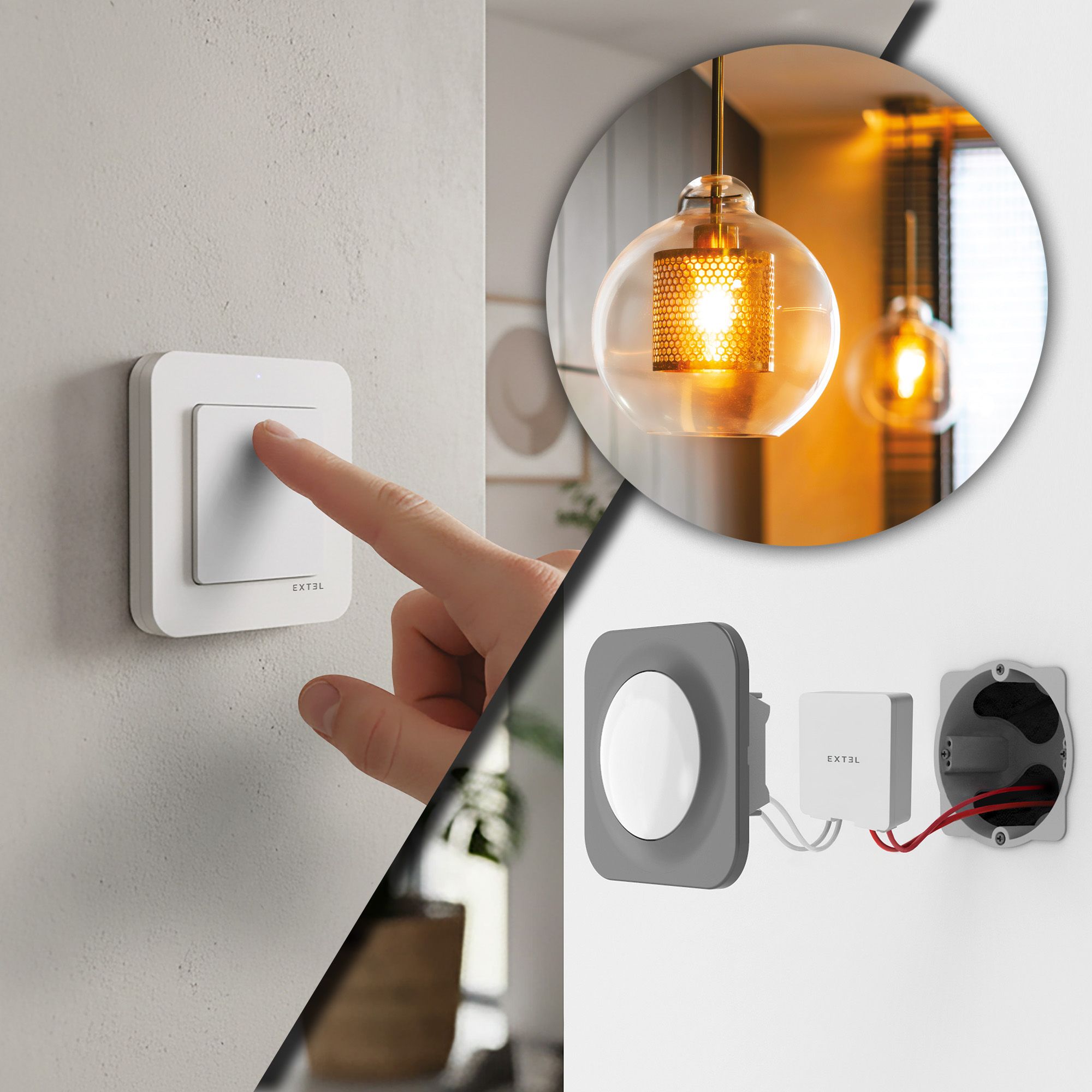 Installazione rapida senza bisogno di nuovi cavi