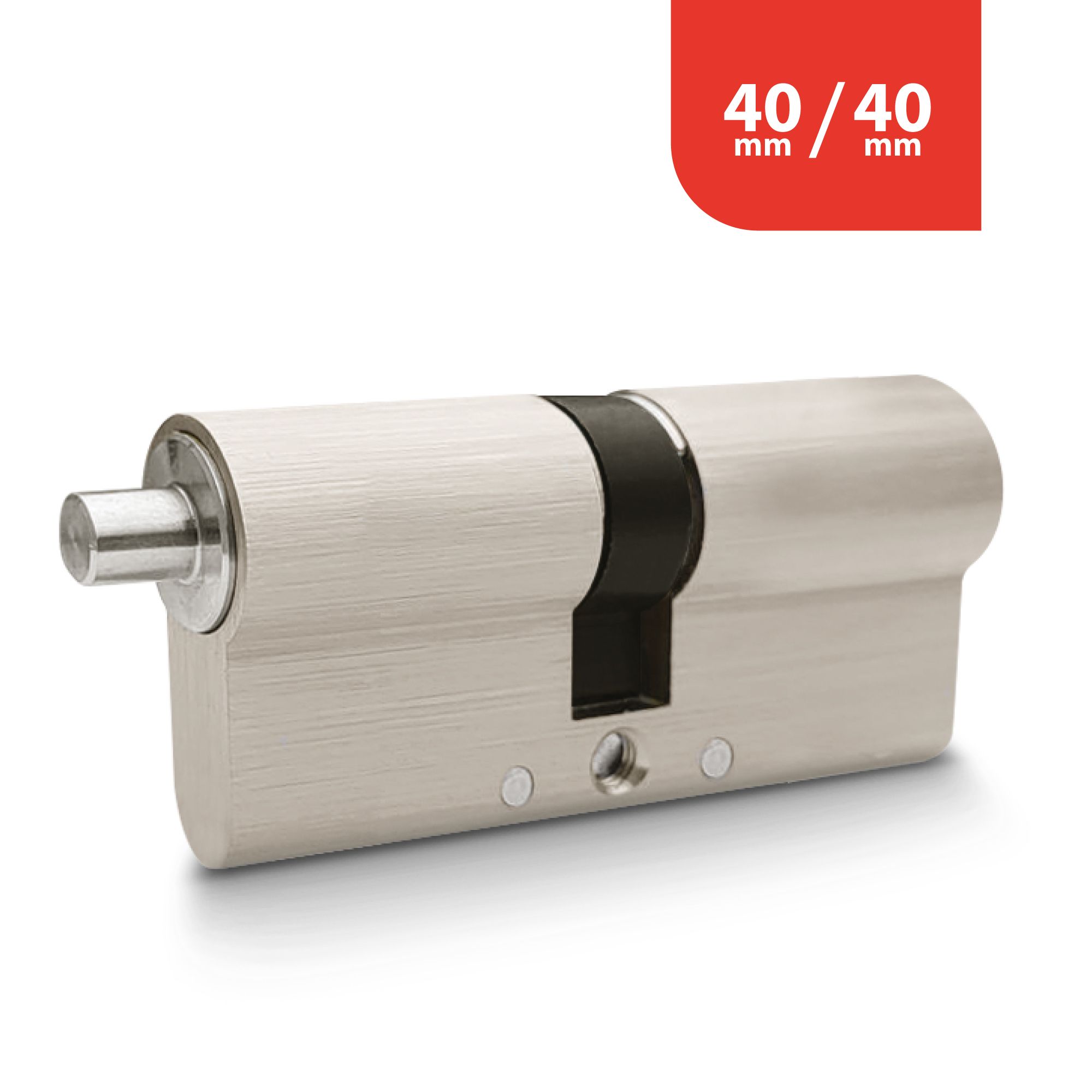 Cilindro 40/40 compatibile con la serratura collegata Extel Lock