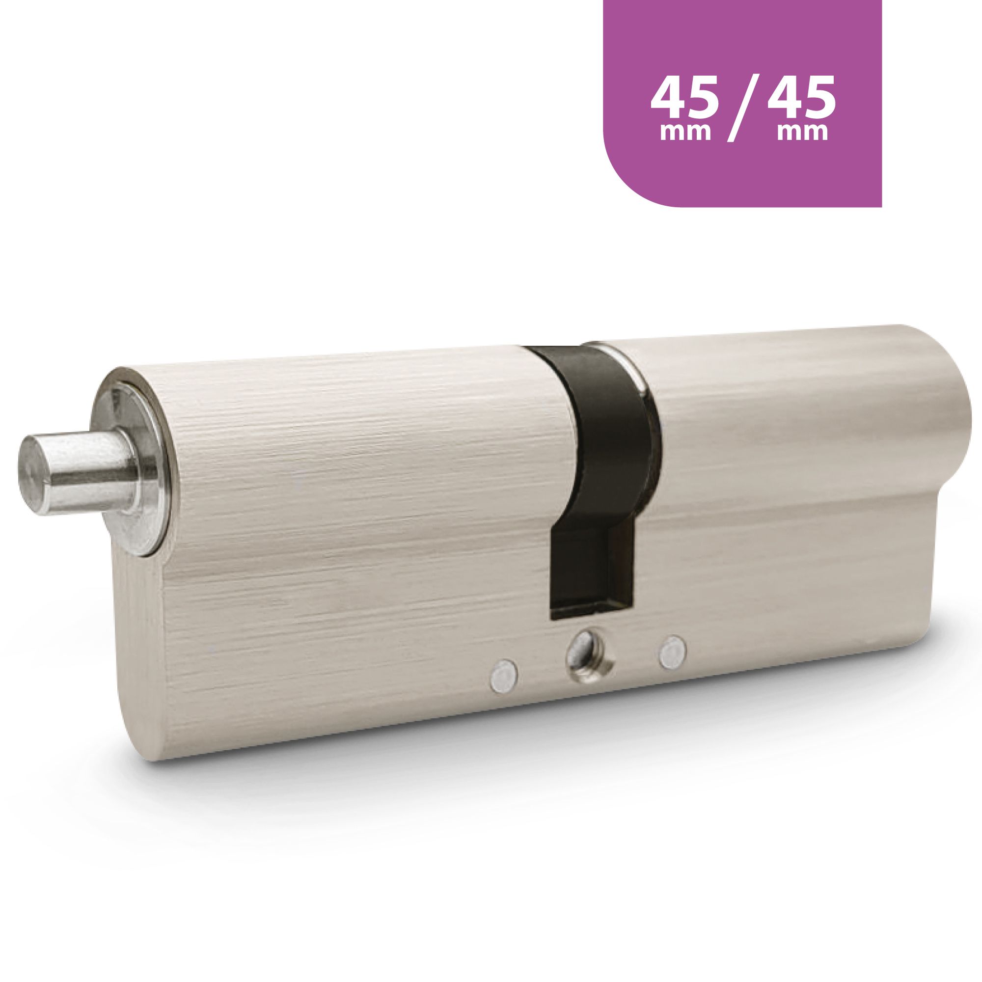 Cilindro 45/45 compatibile con la serratura collegata Extel Lock