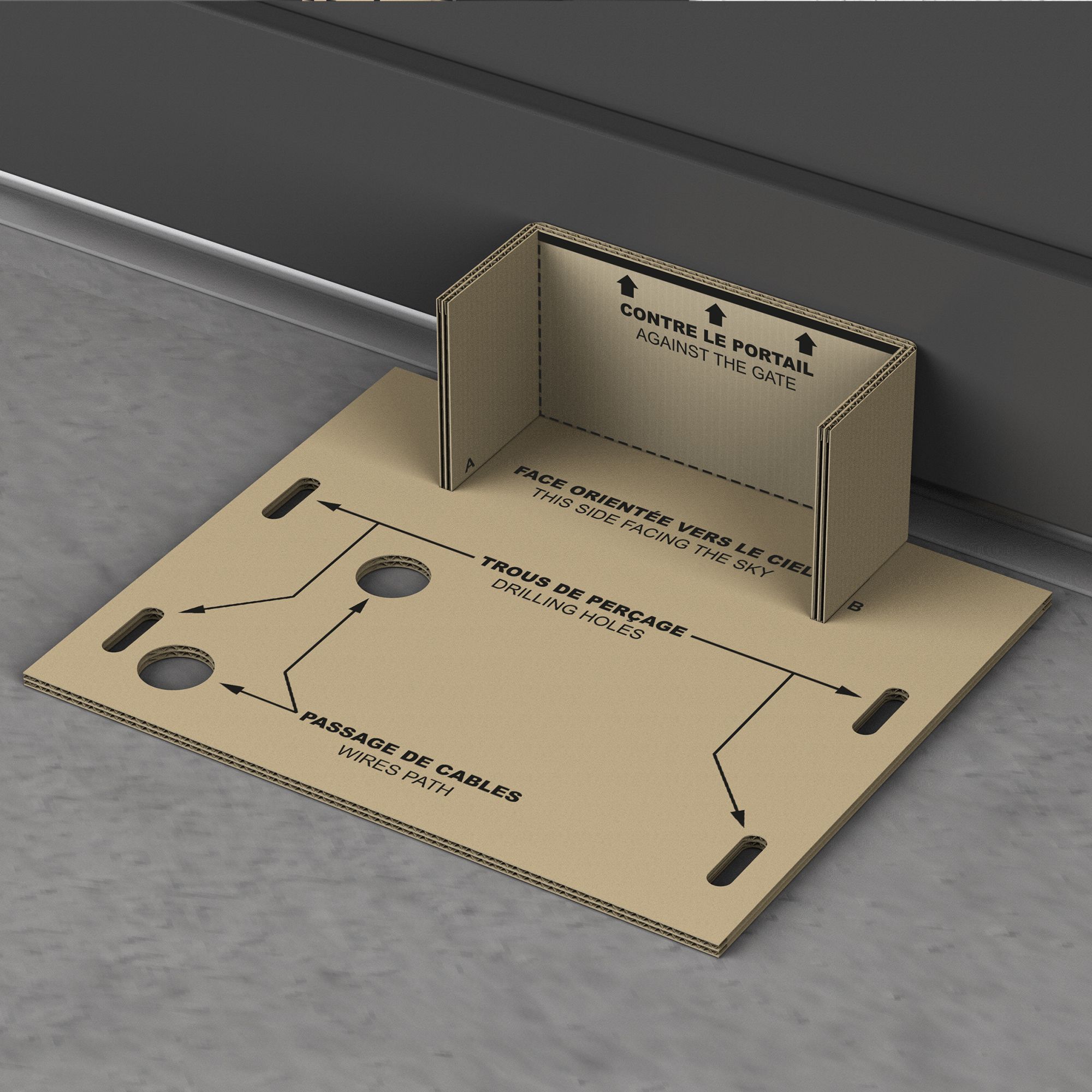 Beneficiate di un'installazione meccanica estremamente semplice