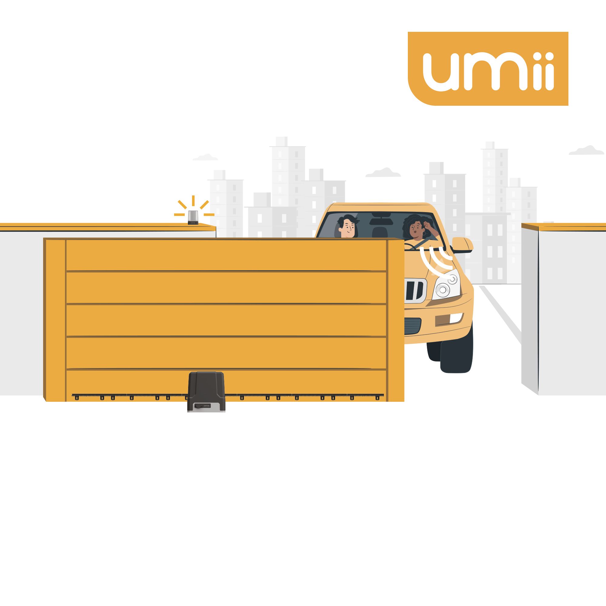 Un motore connesso per cancelli scorrevoli