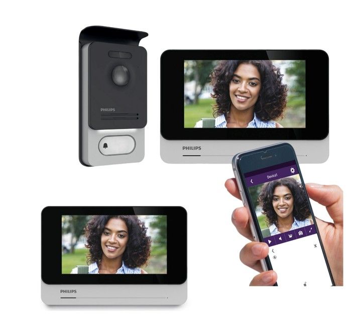 Il vostro kit di videotelefono + 2 schermi: 1 per piano