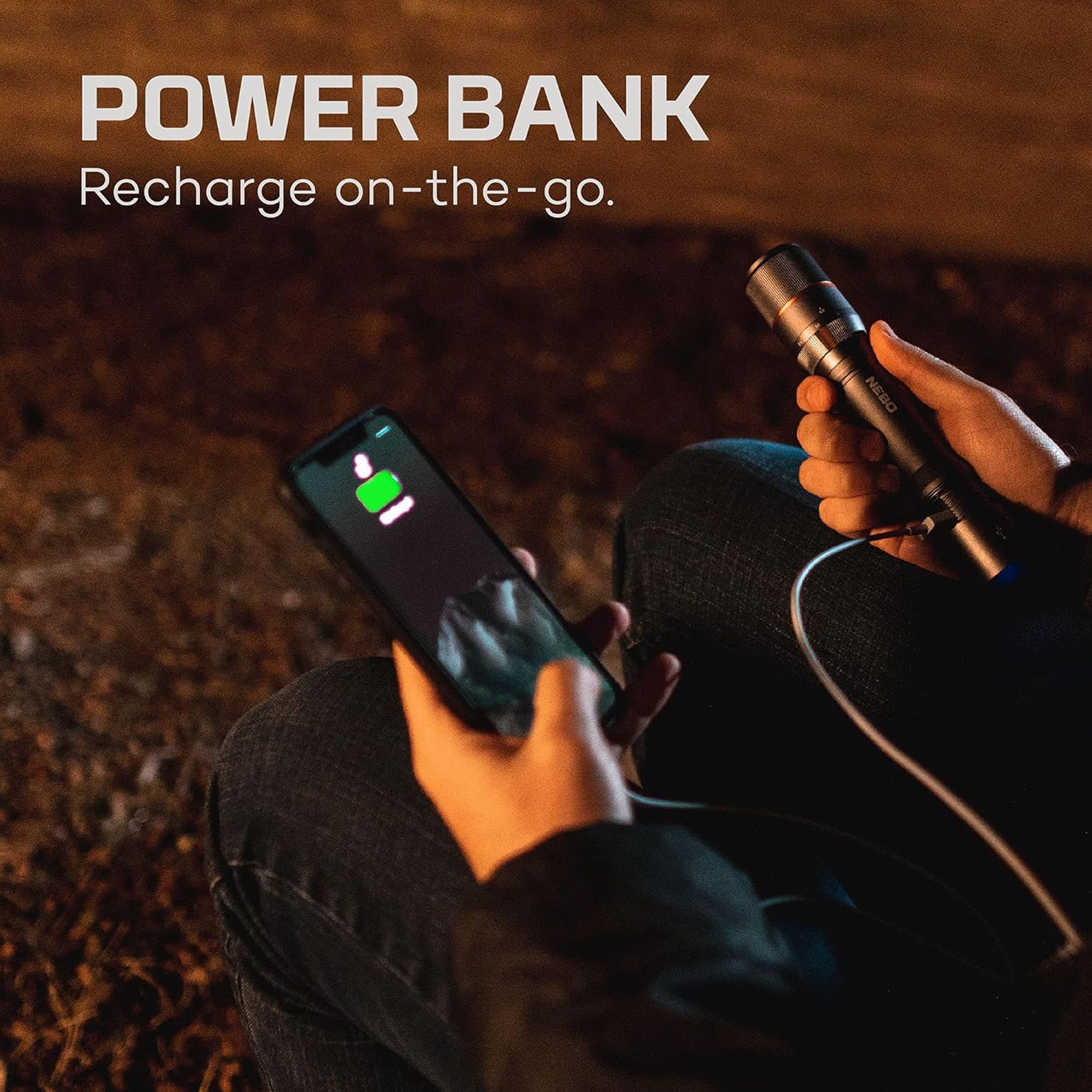 Lunga durata della batteria e funzione Power Bank