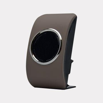 Loobs touch suoneria senza fili portata 200 m. mobile 6 suonerie a scelta volume regolabile IP44 colore marrone tortora - Extel - 081733