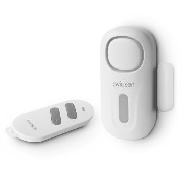 Mini allarme con telecomando Small Doorguard Control 120 dB sirena - Avidsen - 100022