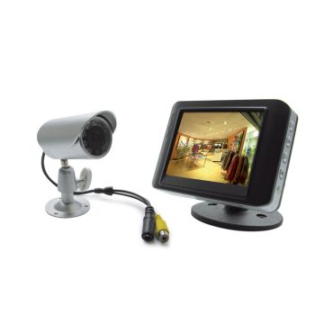 Kit di videosorveglianza filare con monitor LCD 3,5 - seconda mano Kit di videosorveglianza filare con monitor LCD 3,5 - seconda mano