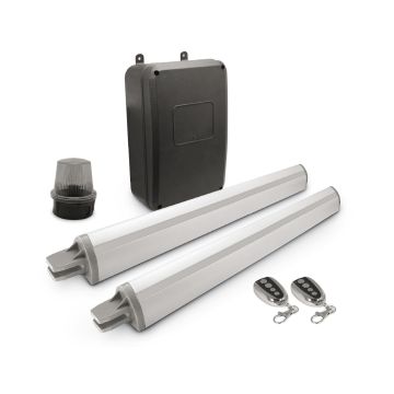 V350 - Motorizzazione con cilindri per cancello a battente 24 Volt : con rallentamento di fine corsa V350 - Motorizzazione con cilindri per cancello a battente 24 Volt : con rallentamento di fine corsa