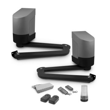 Kit di motorizzazione - per cancelli a battente - bracci articolati - Avidsen - 674101