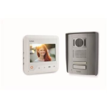Videocitofono compatto a 2 fili - Ingresso - Extel