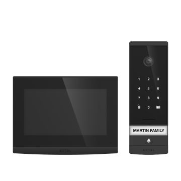 Videocitofono wifi Extel Open 3K 7" filare con tastiera integrata ad alta risoluzione  - Extel - 720330