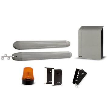Hello V - Operatore cancello a battente con cilindro - Extel