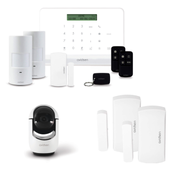 Kit di allarme collegato senza fili HomeSecure per appartamenti T2/T3