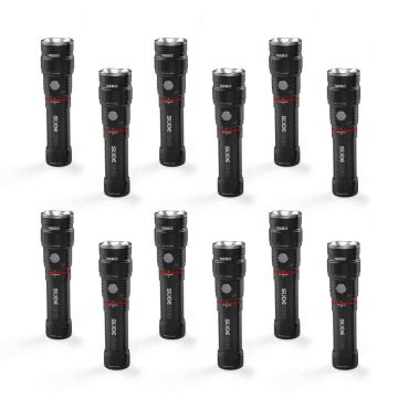 Set di 12 torce ricaricabili Slyde King - Nebo